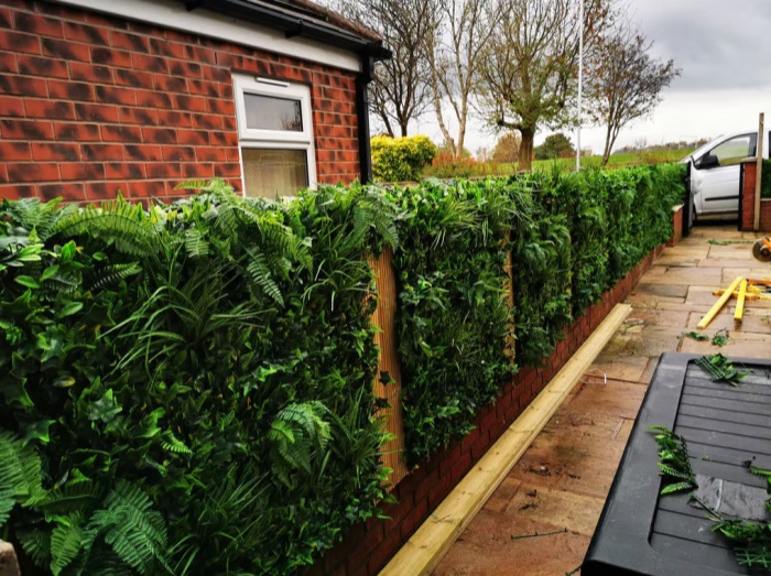 How to Attach Artificial Hedge to Brick Wall: A Step-by-Step Guide